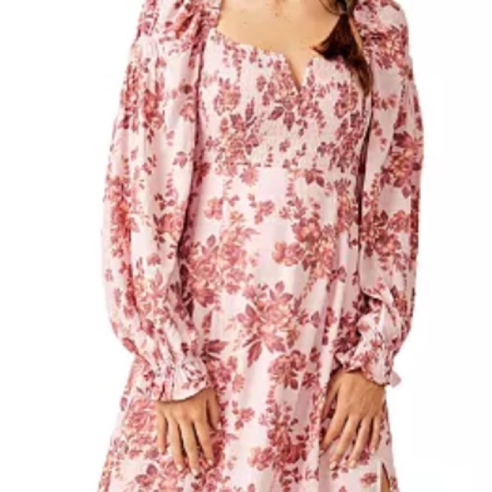 Free People Jaymes Midi Floral Dress - Picture 7 of 7